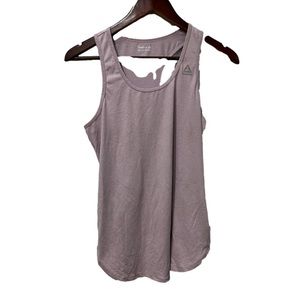 Reebok lilac color racerback tank top size xs